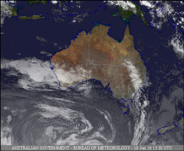 Latest Colour Satellite