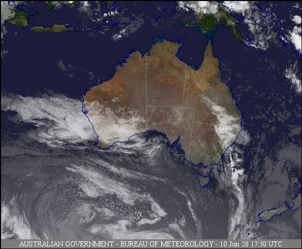 Latest Colour Satellite