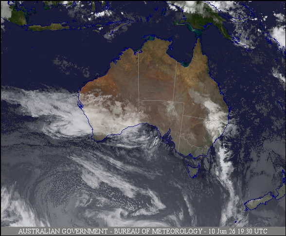 Latest Colour Satellite