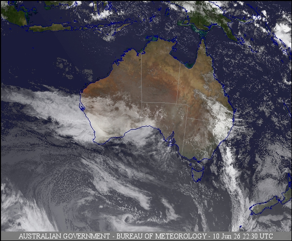 Latest Colour Satellite