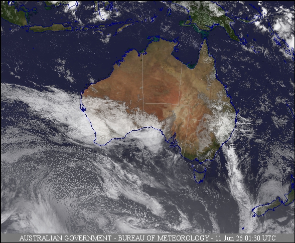 Latest Colour Satellite