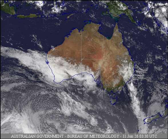Latest Colour Satellite