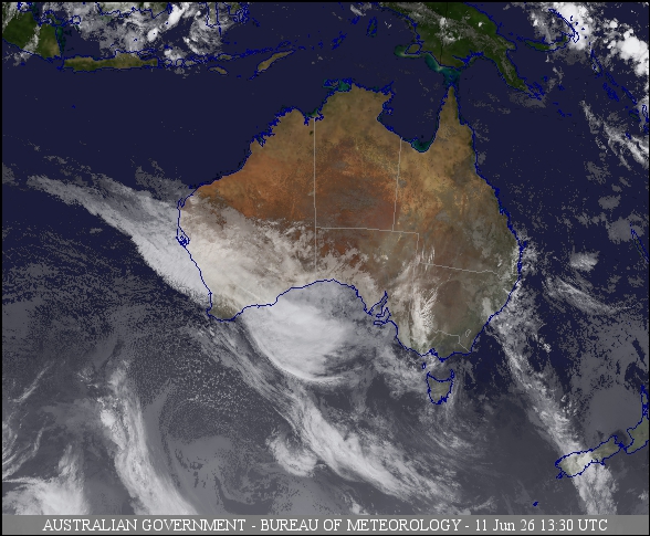 Latest Colour Satellite