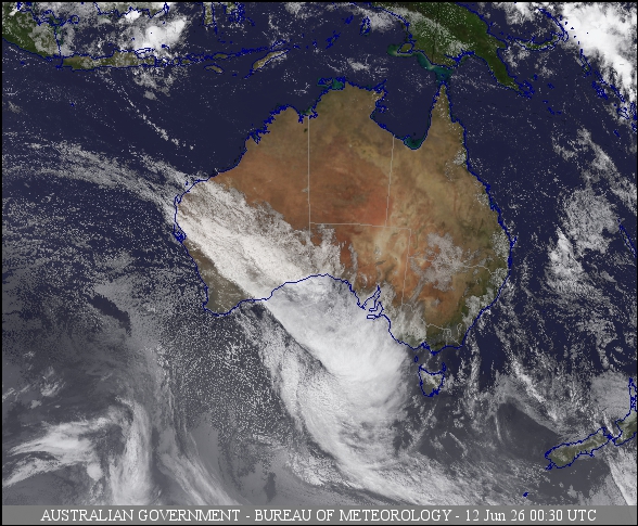 Latest Colour Satellite
