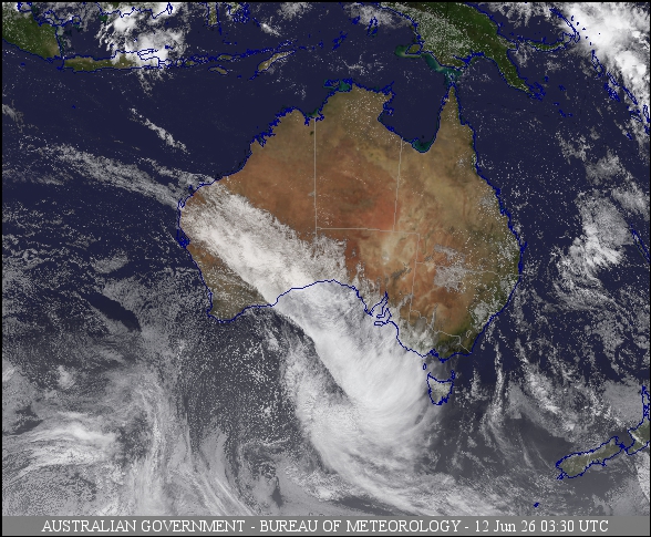 Latest Colour Satellite