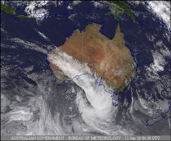 Latest Colour Satellite