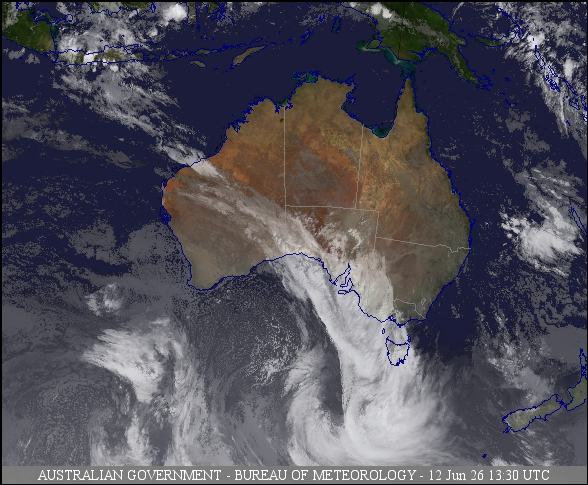 Latest Colour Satellite