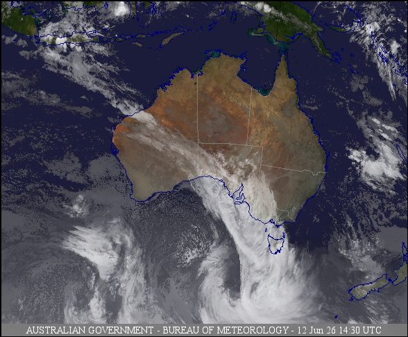 Latest Colour Satellite