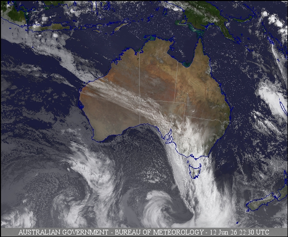 Latest Colour Satellite