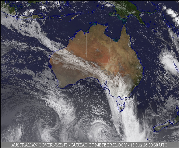 Latest Colour Satellite
