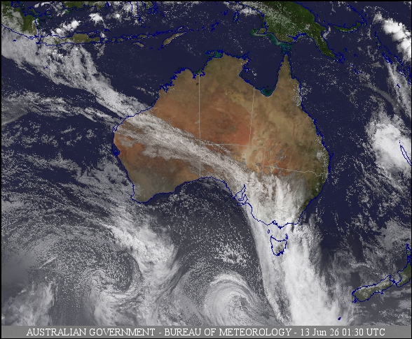Latest Colour Satellite