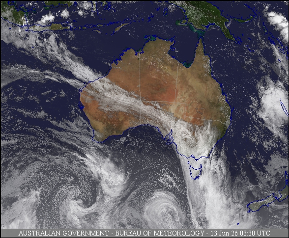 Latest Colour Satellite