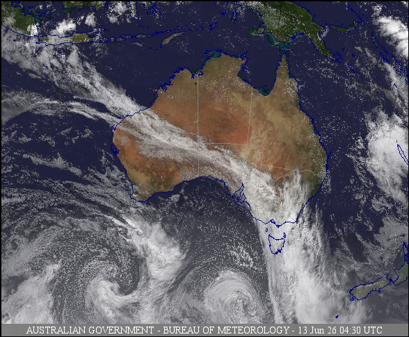 Latest Colour Satellite