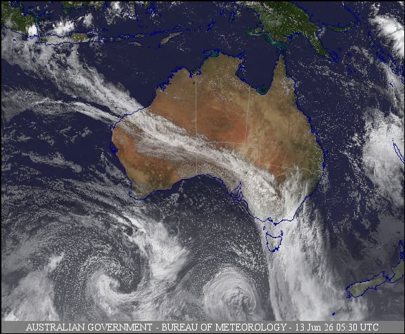 Latest Colour Satellite