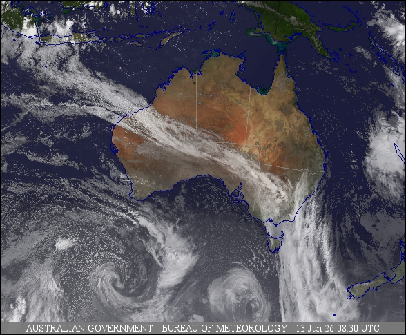 Latest Colour Satellite