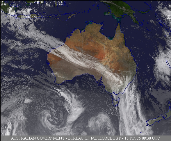 Latest Colour Satellite