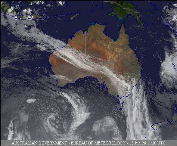 Latest Colour Satellite