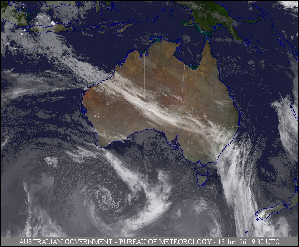 Latest Colour Satellite