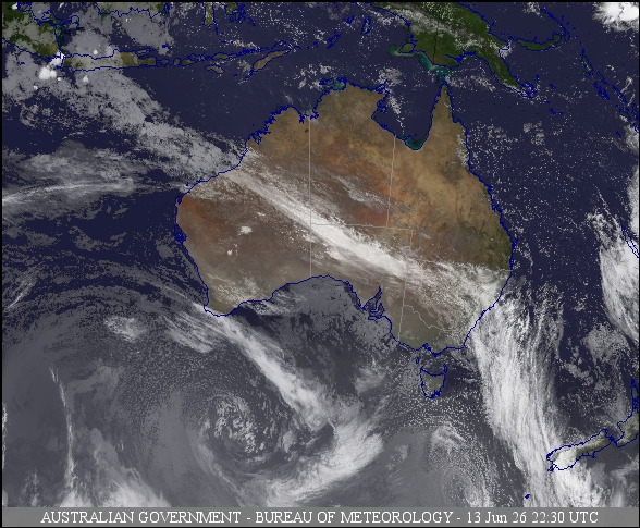 Latest Colour Satellite