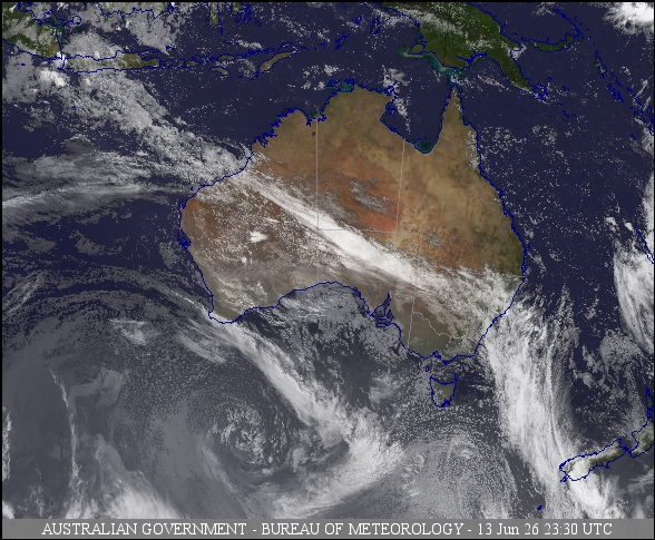 Latest Colour Satellite