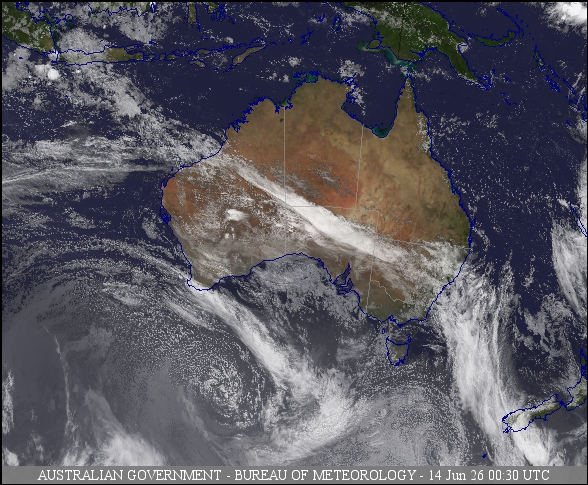 Latest Colour Satellite
