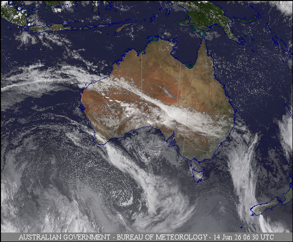 Latest Colour Satellite