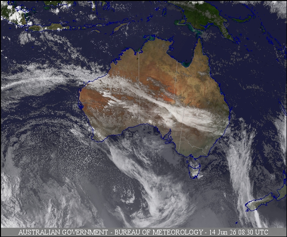 Latest Colour Satellite