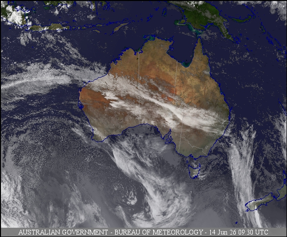 Latest Colour Satellite