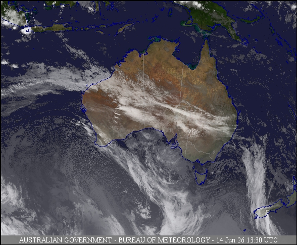 Latest Colour Satellite