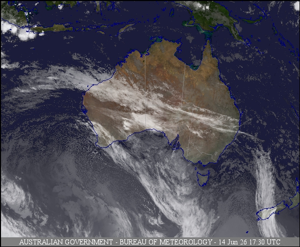 Latest Colour Satellite