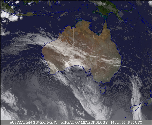 Latest Colour Satellite
