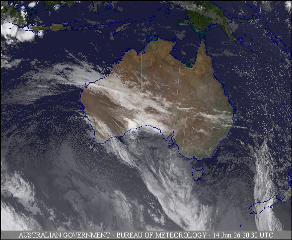 Latest Colour Satellite