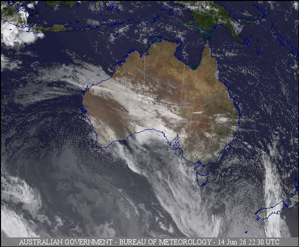 Latest Colour Satellite