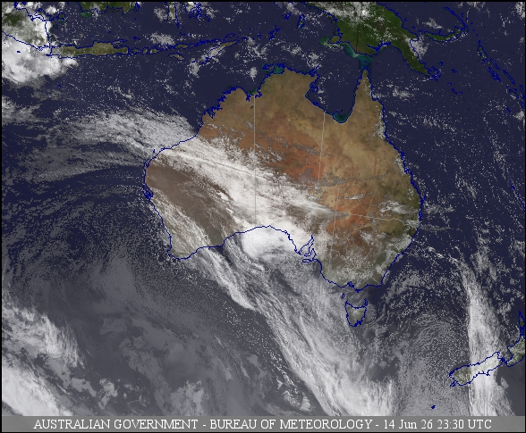 Latest Colour Satellite