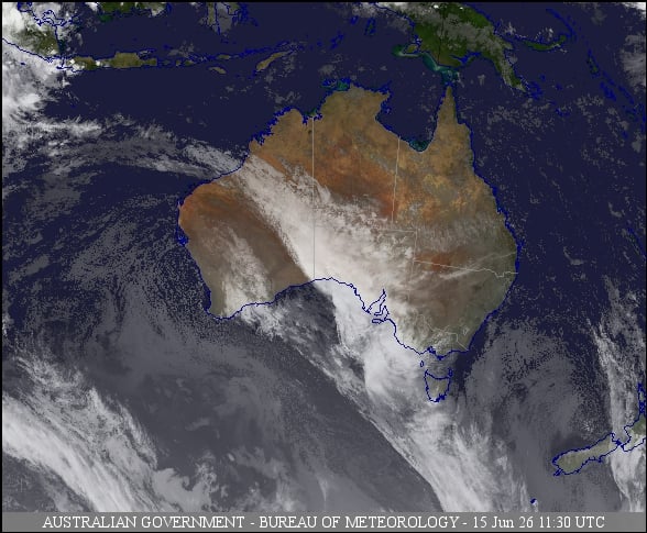 Latest Colour Satellite