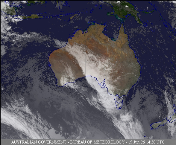 Latest Colour Satellite