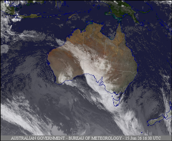 Latest Colour Satellite