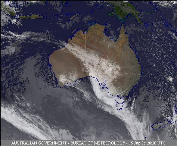 Latest Colour Satellite