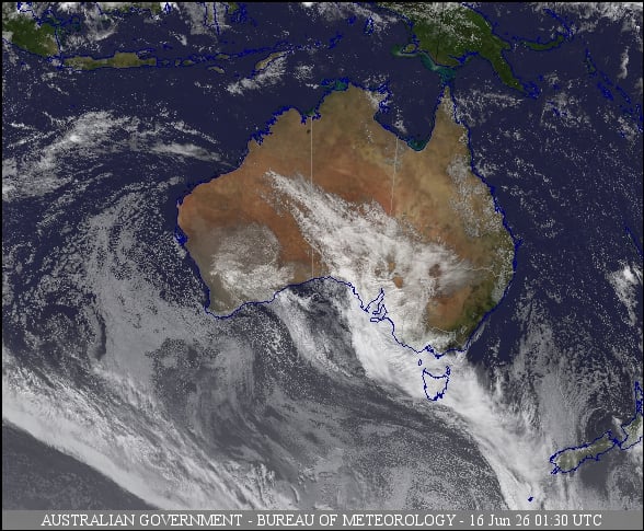 Latest Colour Satellite