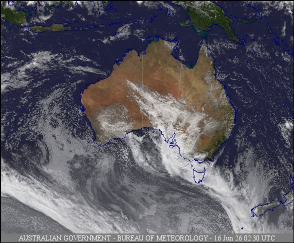 Latest Colour Satellite
