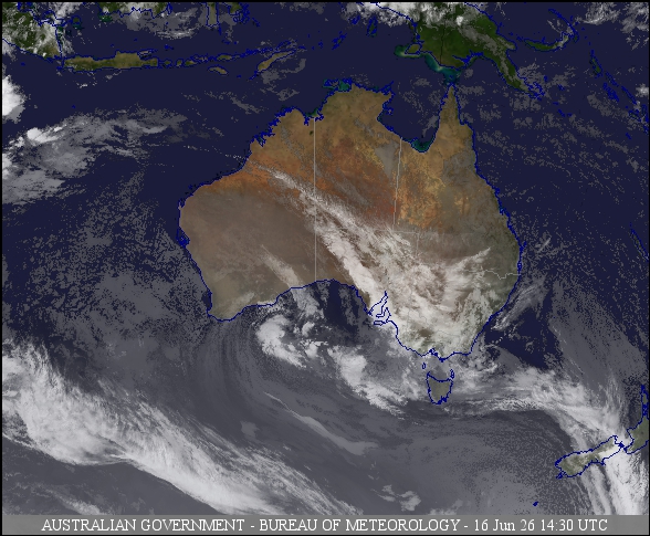 Latest Colour Satellite