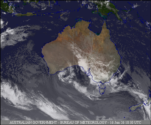 Latest Colour Satellite