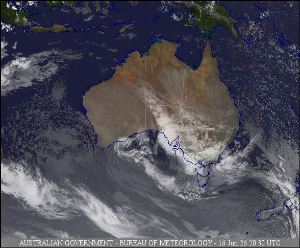 Latest Colour Satellite