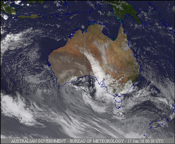 Latest Colour Satellite