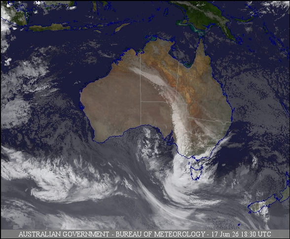Latest Colour Satellite