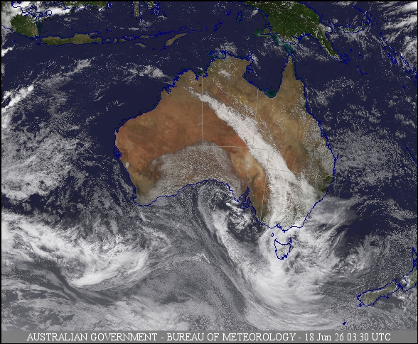 Latest Colour Satellite