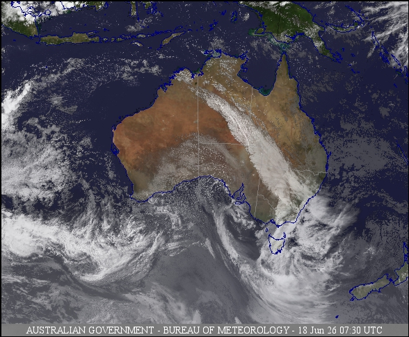 Latest Colour Satellite