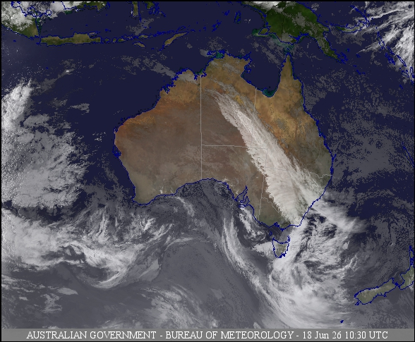 Latest Colour Satellite