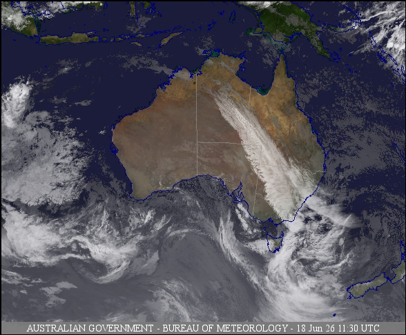 Latest Colour Satellite