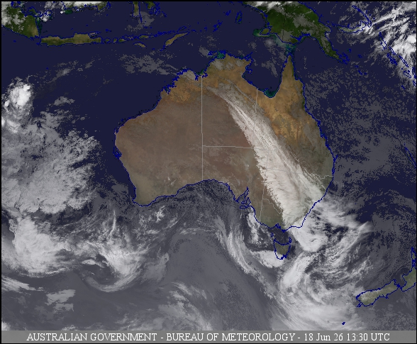 Latest Colour Satellite